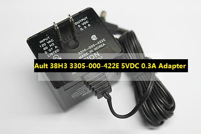 *Brand NEW*Ault 38H3 3305-000-422E 5VDC 0.3A Plug-In Transformer Power Supply Adapter